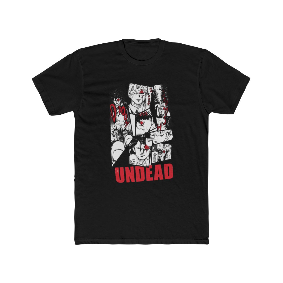 Undead Unluck Victor Arrives Tee - Daffodil Yellow - alternate angle 4, merchandise