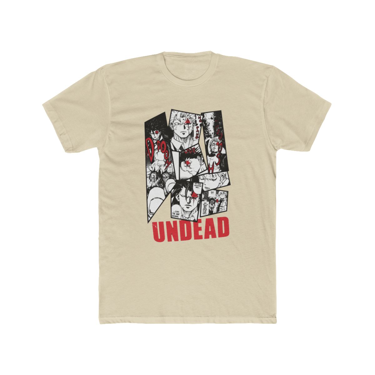 Undead Unluck Victor Arrives Tee - Daffodil Yellow - alternate angle 5, merchandise