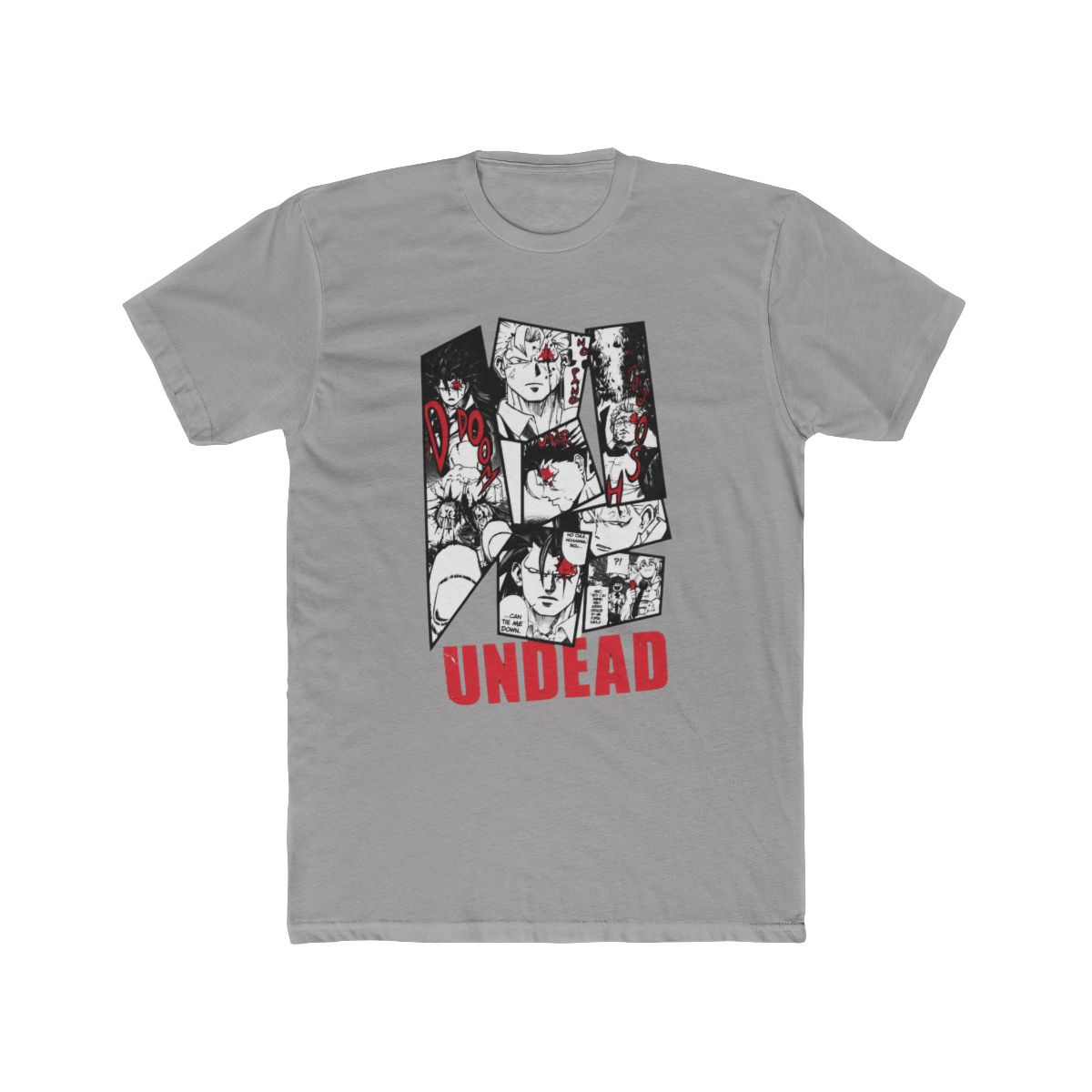 Undead Unluck Victor Arrives Tee - Daffodil Yellow - alternate angle 2, merchandise