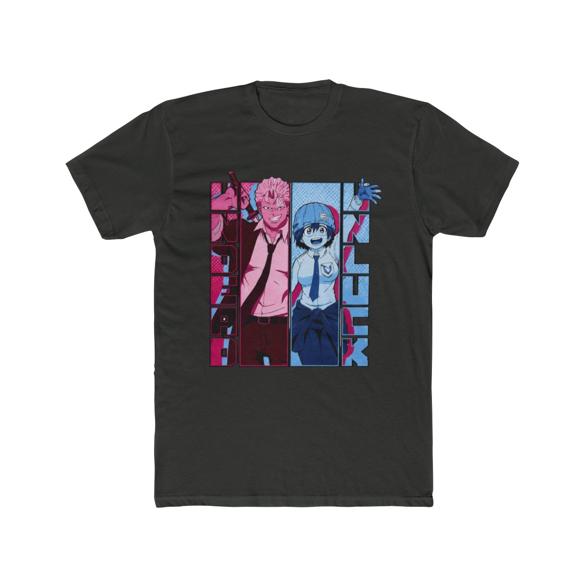 Undead Unluck Andy & Fuko Panel T Shirt - alternate angle 5, merchandise