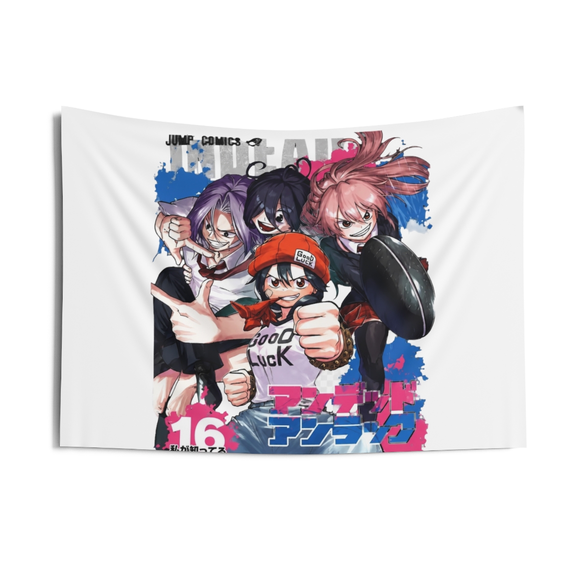 Hot Design Undead Unluck Anime Bohemian Tapestry - alternate angle 4, merchandise