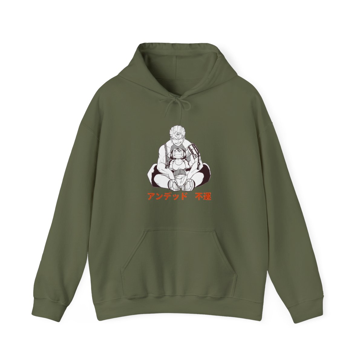 Japanes Undead Unluck Hoodie - alternate angle 4, merchandise