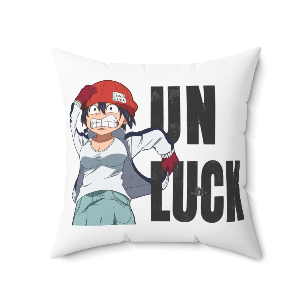 Undead Unluck Fuuko Izumo Throw Pillow - alternate angle 5, merchandise